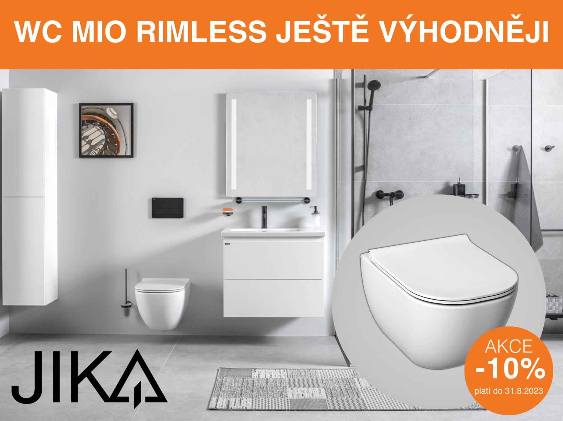 WC MIO RIMLESS JEŠTĚ VÝHODNĚJI